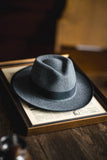 Load image into Gallery viewer, 2026 European and American French retro gentleman British woolen top hat felt adjustable