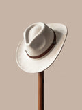 Load image into Gallery viewer, European and American retro autumn and winter new suede denim hat belt decoration classic fashion Panama jazz top hat