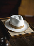 Load image into Gallery viewer, 2026 European and American French retro gentleman British woolen top hat felt adjustable