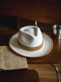 Load image into Gallery viewer, 2026 European and American French retro gentleman British woolen top hat felt adjustable