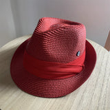 Load image into Gallery viewer, Niche straw hat grass green jazz hat British sunshade travel holiday fashion top hat trendy hat small head circumference sun protection hat