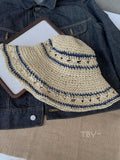 Load image into Gallery viewer, Straw sunshade fisherman hat children 2026 new summer seaside vacation sunscreen straw hat
