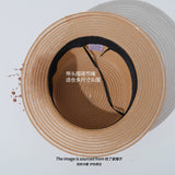 Load image into Gallery viewer, French pearl flower thousand gold feeling flat top top hat women's seaside vacation sunshade breathable straw hat summer sun protection sun hat