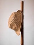 Load image into Gallery viewer, Summer new Panama straw hat pastoral men's and women's casual versatile breathable sun hat travel photo