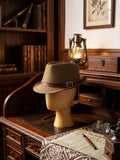 Load image into Gallery viewer, Panama British Jazz Hat Spring Summer Straw Hat Fashion Top Hat Men's and Women's Anti-sun Shade Retro Top Hat