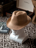 Load image into Gallery viewer, Summer new Panama straw hat pastoral men's and women's casual versatile breathable sun hat travel photo