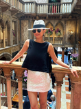 Load image into Gallery viewer, Summer ins Internet celebrity vacation beach travel wide brim straw hat hollow white elegant top hat sunshade sunscreen hat