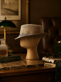 Load image into Gallery viewer, Summer Hollow Breathable Sunscreen Straw Panama Jazz Hat